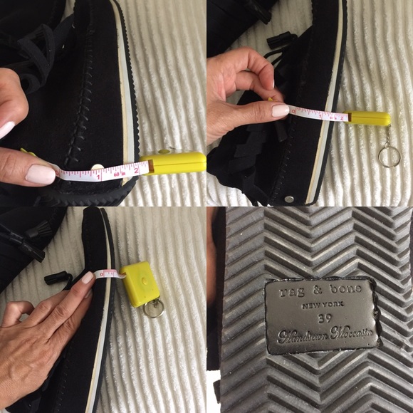 Rag & Bone Ghita Fringe trim tassel booties - Picture 10 of 16